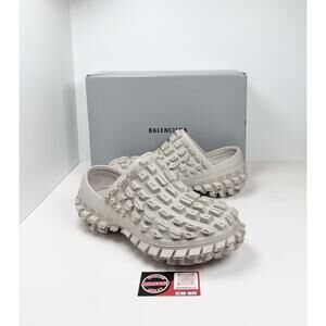 Size 46EU/13US - Balenciaga Defender Beige Clogs🥯 NEW/RETAIL $1,050!